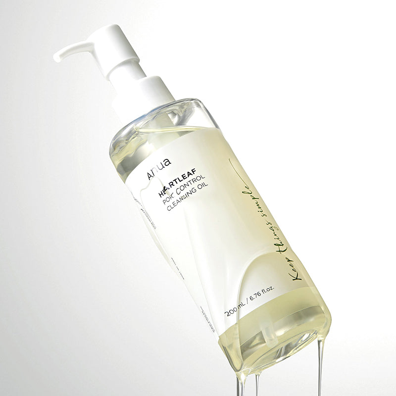 HUILE NETTOYANTE HEARTLEAF  PORE CONTROLE - ANUA