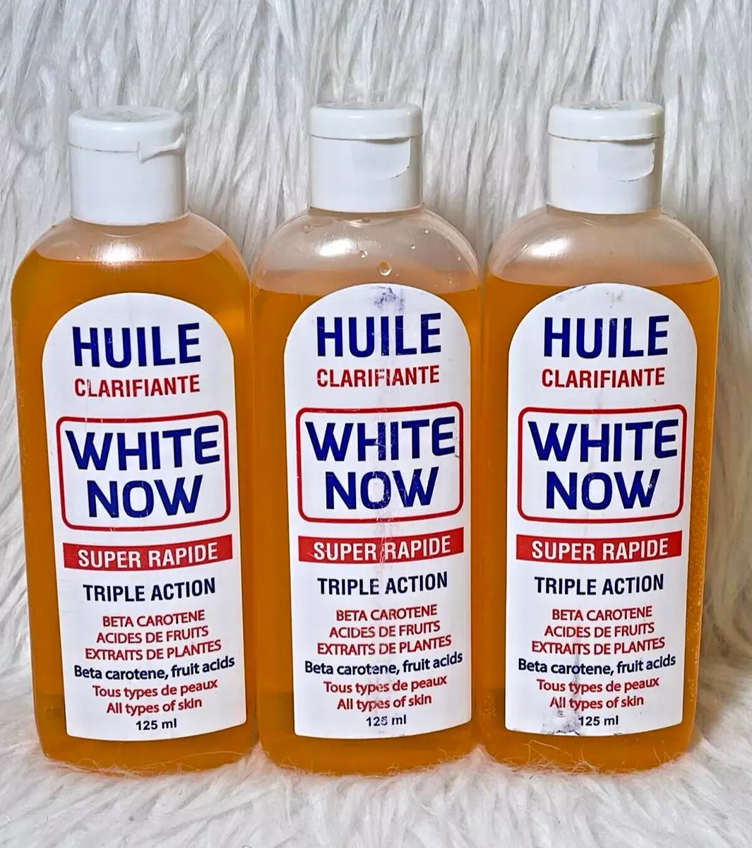 HUILE BLANCHE MAINTENANT BLANCHISSANTE