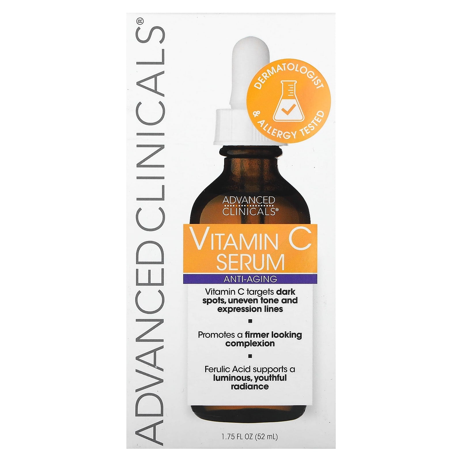 SERUM VITAMINE C - ADVANCED CLINICALS FRANCE