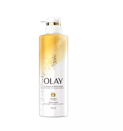 Gel Douche Revitalisant Olay – Vitamine C & B3 – Éclat & Hydratation – 530 mL